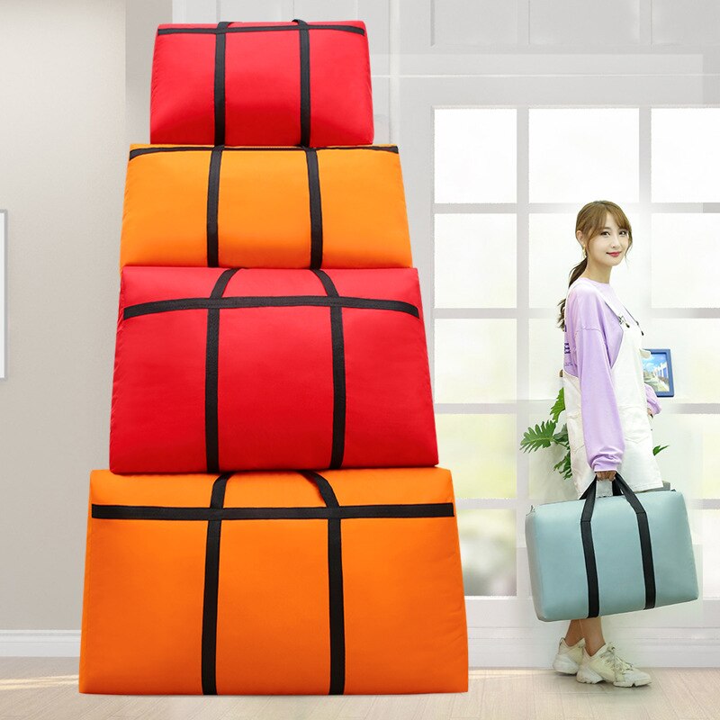 Ruchoma torba Szkoła Wyższa podręczny schowek-organizer szafa Organizer o dużej pojemności zagęszczony wodoodporny odporny na kurz kołdra na ubrania