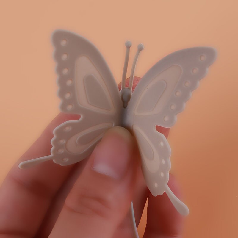 Thee-ei vlinder theezakje zeef losse thee maker zakje zeef koffie kruiden kleurrijk filter keukengereedschap