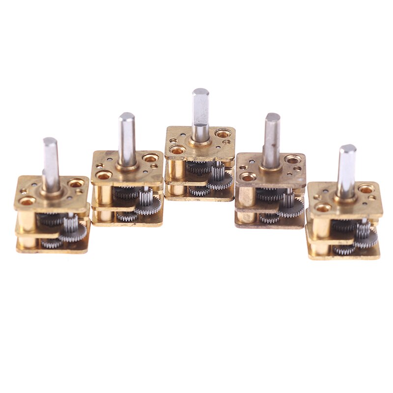 5pcs All Metal Gear Reducer N20 Reduction Gearbox Reduction DIY N20 Geared Motor