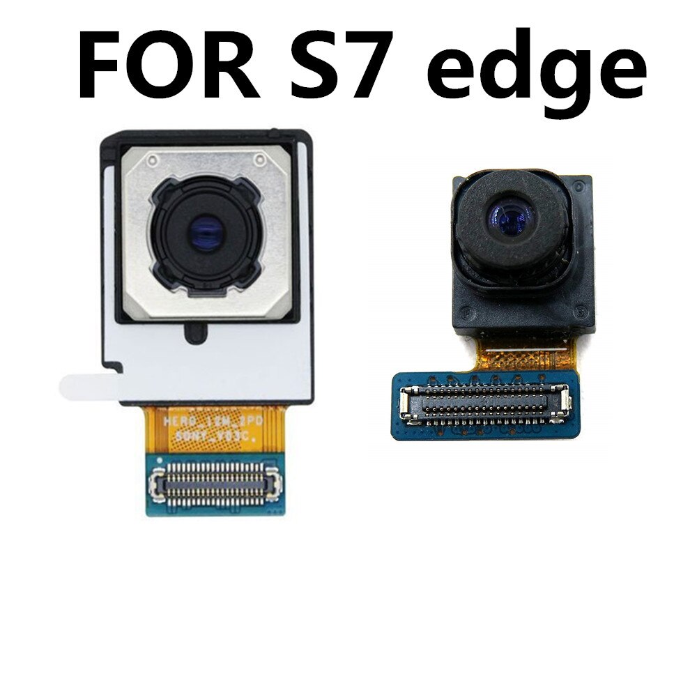 Original Back Rear Camera Module Front Facing Small Cam For Samsung Galaxy S7 Edge SM-G935F G935F G935FD G935W8