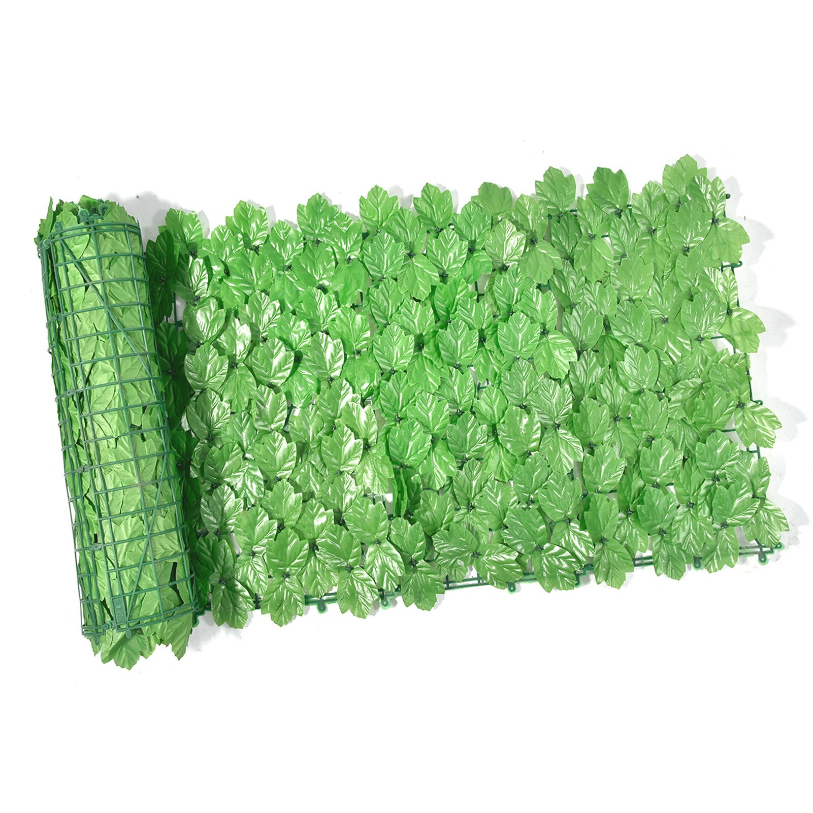 Artificial Leaf Garden Fence Screening Roll UV Fade Protected Privacy Artificial Wall Landscaping Ivy Garden Fence Panel 1X3M: Light maple leaf