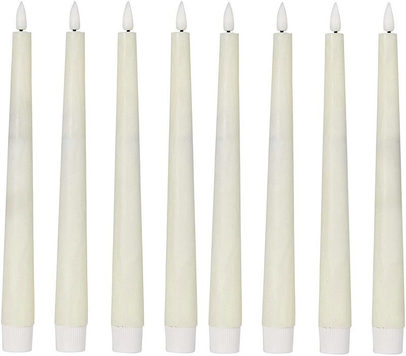 Remote controlled Flickering LED Taper Candle light Battery Operated 4h/6h timer 3D flame Wedding Home Bar party Lighting Decor