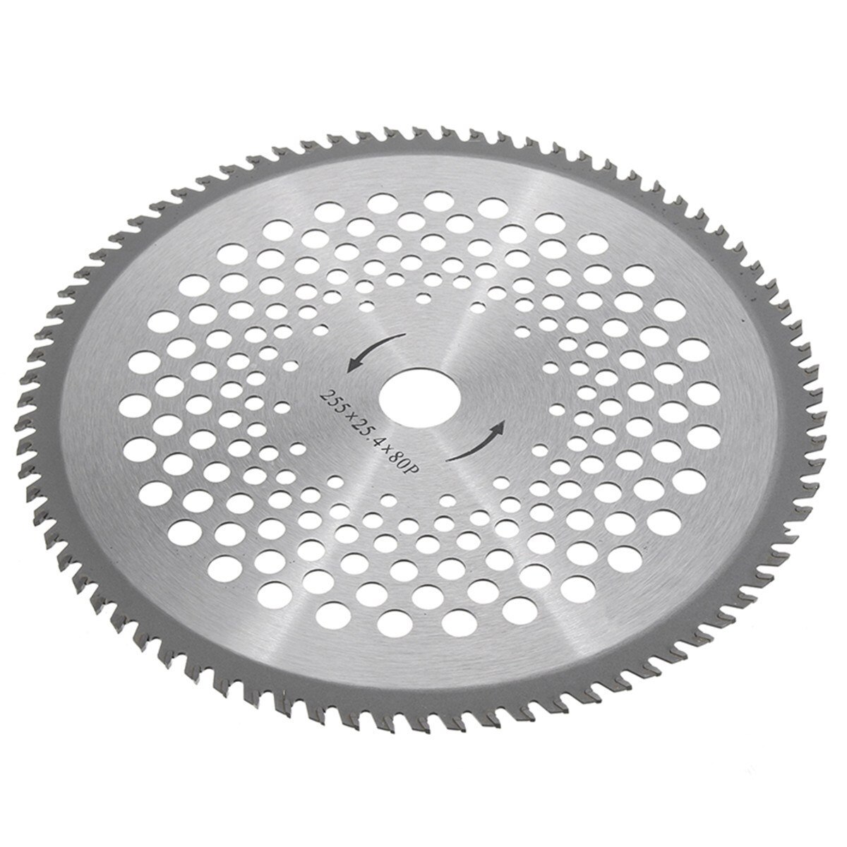 10inch 80T Teeth Carbide Tip Blade For Brush Cutter Trimmer Bore Diameter 25.4mm