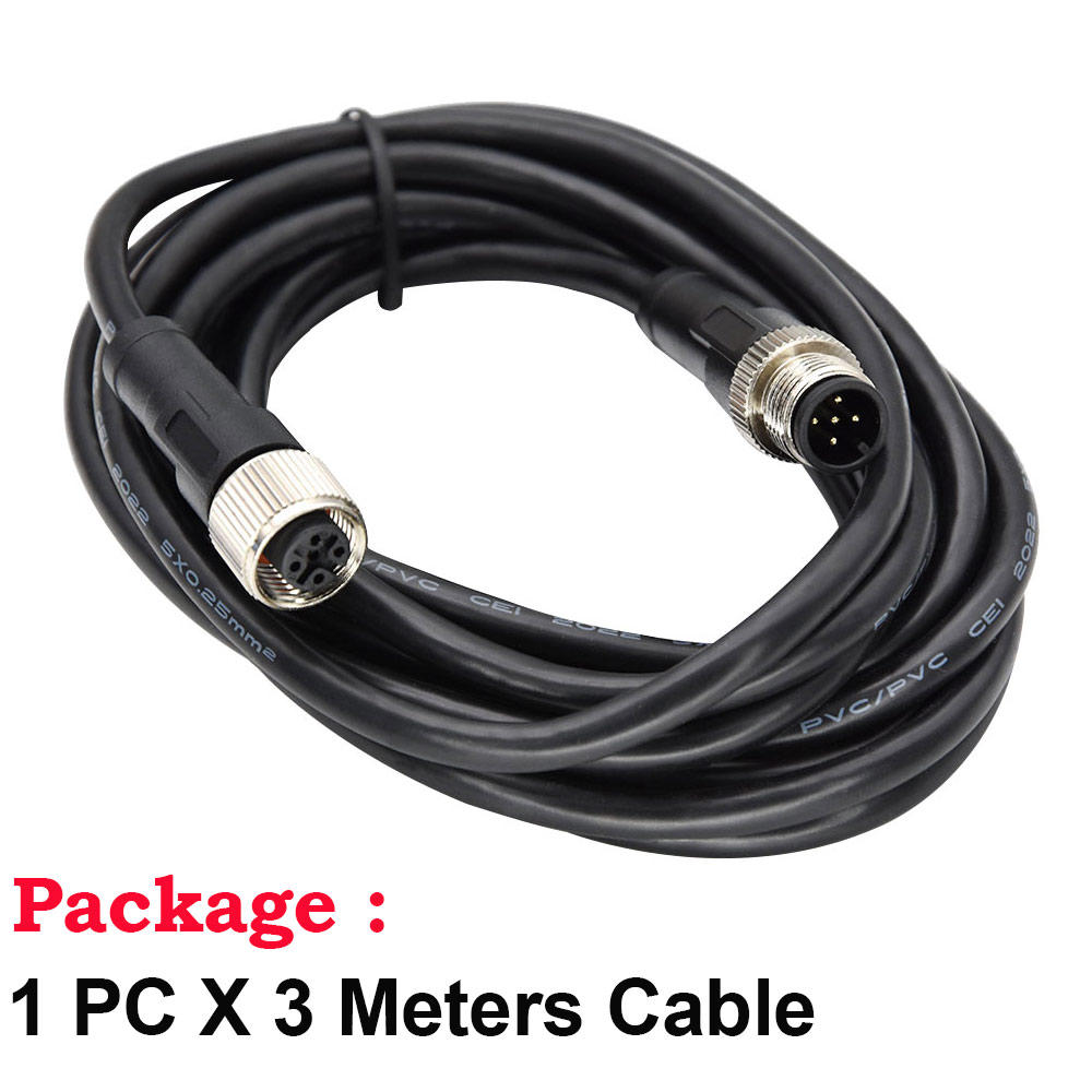 Adattatore cavo NMEA 2000 Rete dati seriali marino barca NMEA 2000 antipasto kit ABS T-tipo 5spillo Cavi adattatori connettore 0,5-4M: Blu