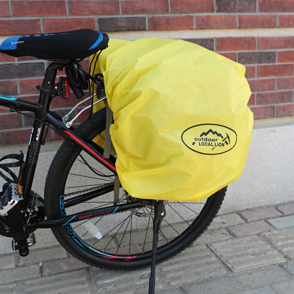 50L Fietstassen Tas Waterdichte Rear Seat Fietstas Kofferbak Zakken Zadeltas Met Regenhoes Voor Travel Camping