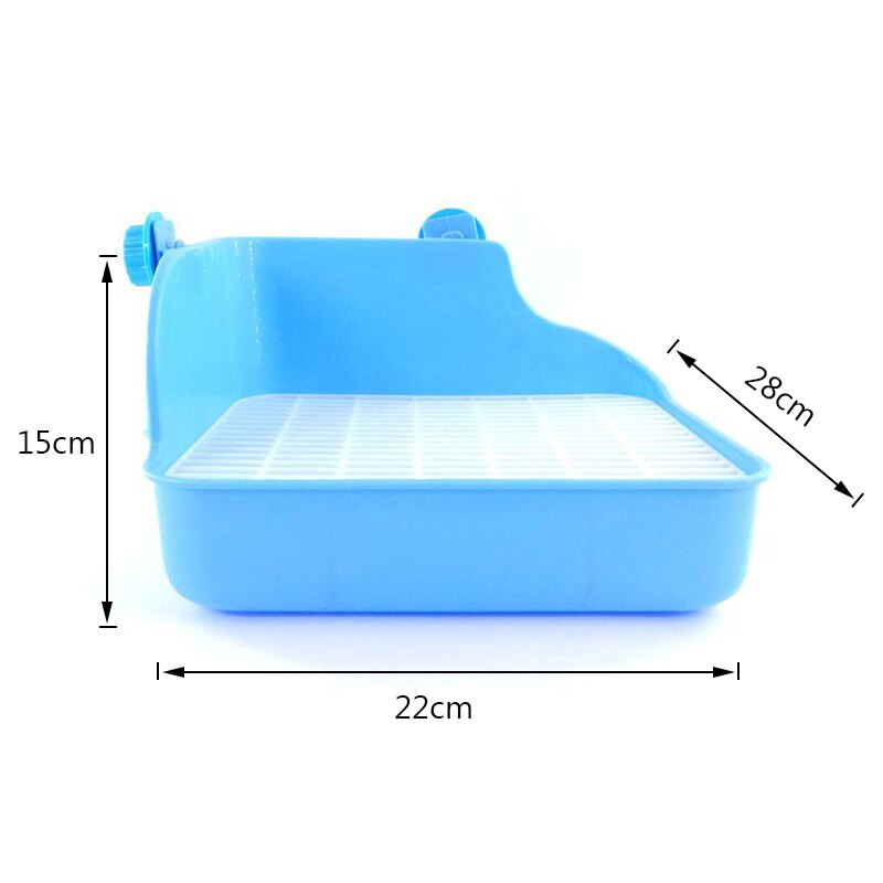 Hamster kjæledyr katt kanin hjørne toalett søppelbrett rent innendørs dyresøppel treningsbrett for chinchilla hollandsk gris katt potte urinal