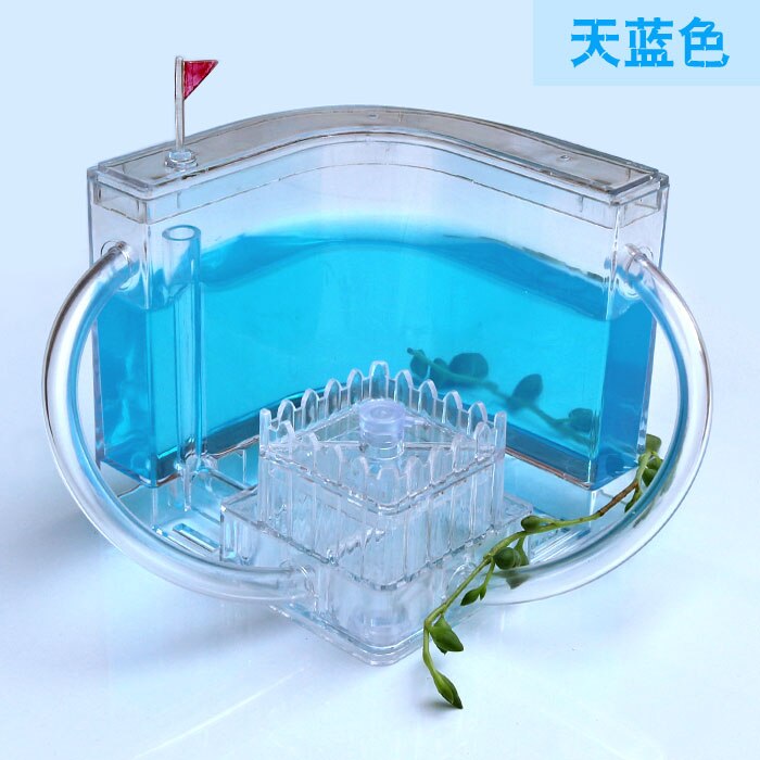 Ant Workshop House for Pet Villa Farm Ant Nest Castle Home formicarim: Blue