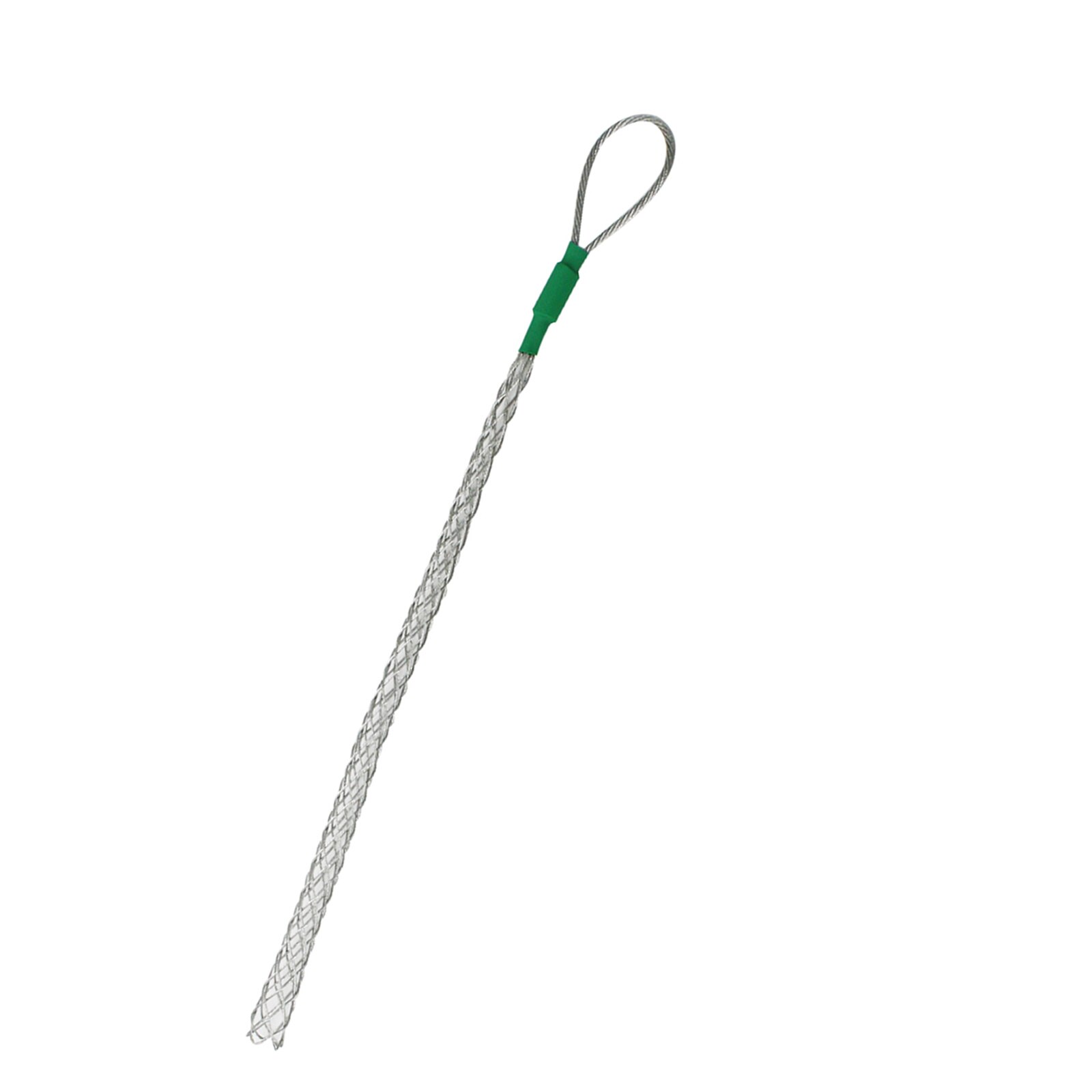 6 farbe Kabel Ziehen Socken Griffe Stahl Verzinktem Gittergewebe Abzieher Werkzeuge Zubehör Antislip Rohr Leitung Netz Abdeckung Für 4-25mm: Grün (12-15mm)