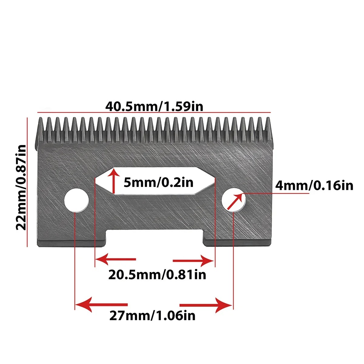 V003 Original DLC FADE Blade V640 V270 Hair Clipper Blade Trimmer Replacement Cutter Head Barber Accessories VGR