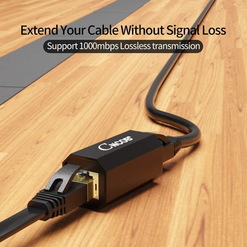 CNCOB network to connector RJ45 network through - head network broadband connector Crystal head interface adapter