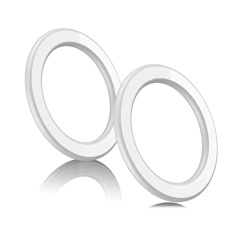 Dla MagSafe Magnetyczny uchwyt pierścieniowy Klej Silny magnes Uchwyt ścienny do telefonu komórkowego Stojak na tablet do telefonu komórkowego IPhone 15 Pro IPad: Pomarańczowy