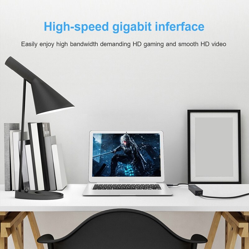 USB 3.0 Rj45 Lan Ethernet Adapter Network Card to RJ45 Lan Ethernet Adapter for PC Windows 10 Laptop