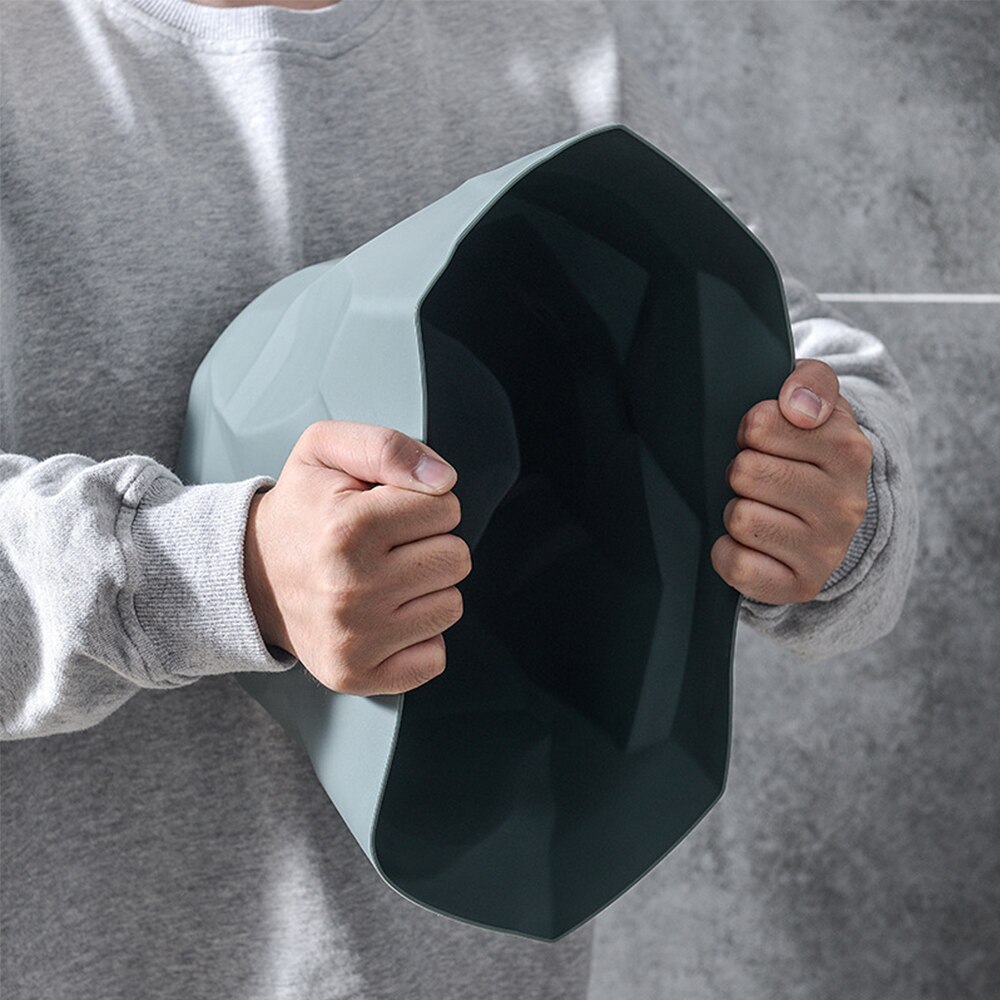 Trash Can Paper Waste Rubbish Garbage Basket Trash Can Household Clean Trash Container Home Cleaning Supplies