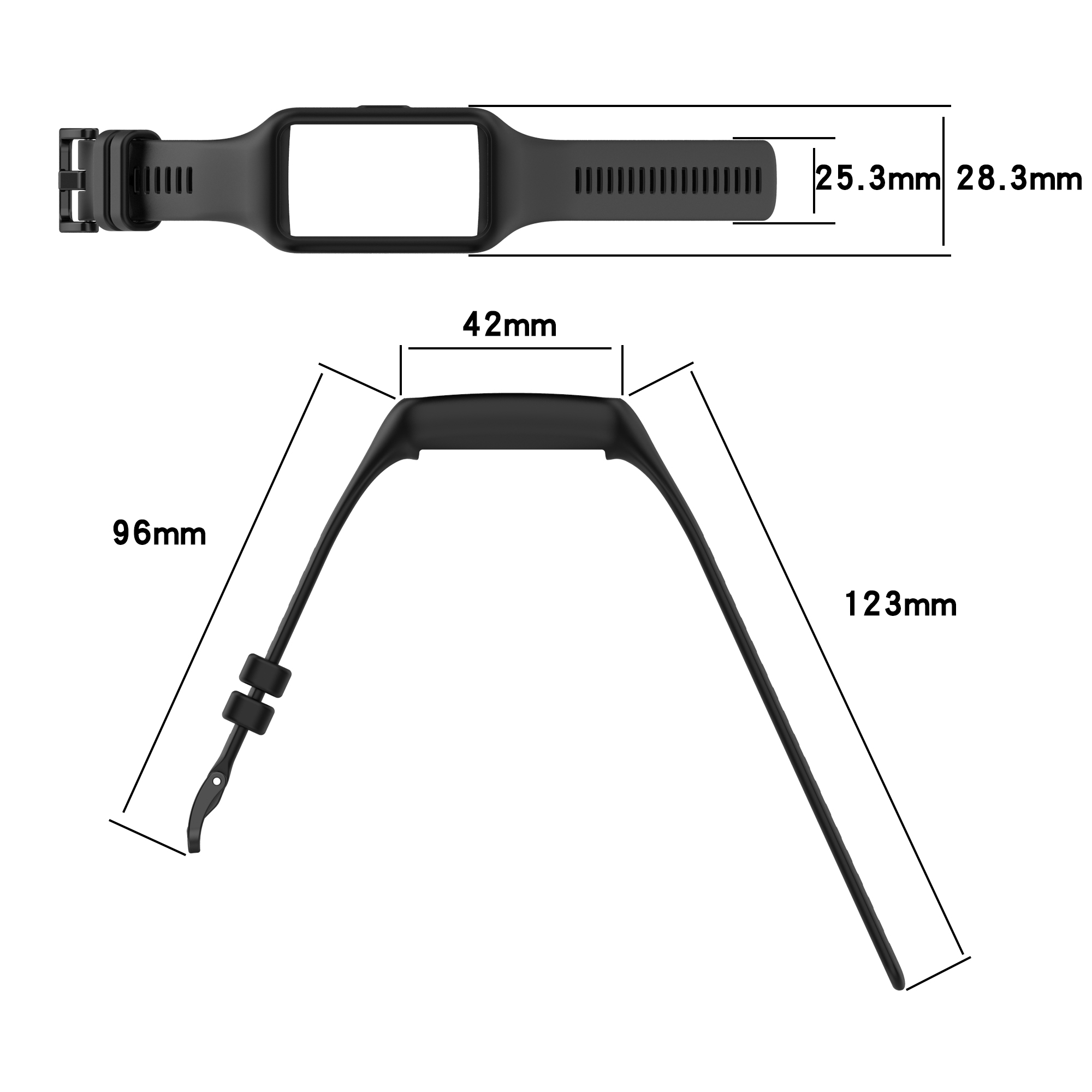 Dla Huawei Band 6 pasek zintegrowany futerał z paskiem silikonowym pasek dla Huawei band 6 bransoletka nadgarstek dla Honor band 6 Correa
