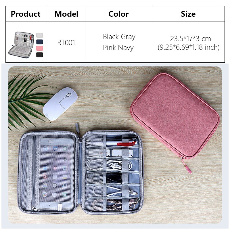 Reise Kabel Organizer Tasche Digital Speicher Tasche Kasten Wasserdichte Elektronische Zubehör Beutel Gerät USB Kopfhörer Energie Bank fallen
