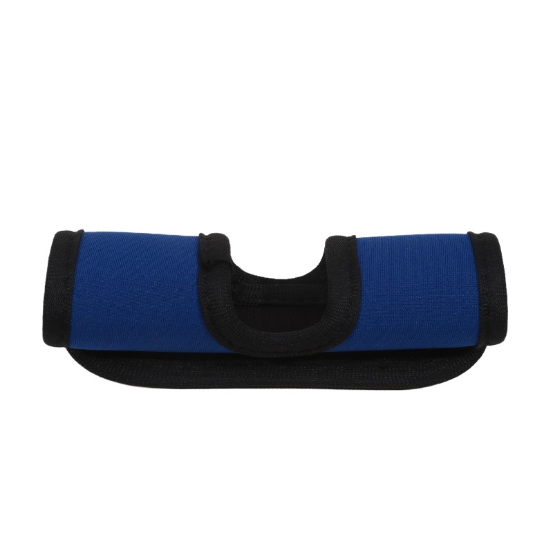 Soft Luggage Handle Wrap Grip Luggage Suitcase Bag Handle Identifier Stroller Grip Protective Cover Bag Part: WHITE