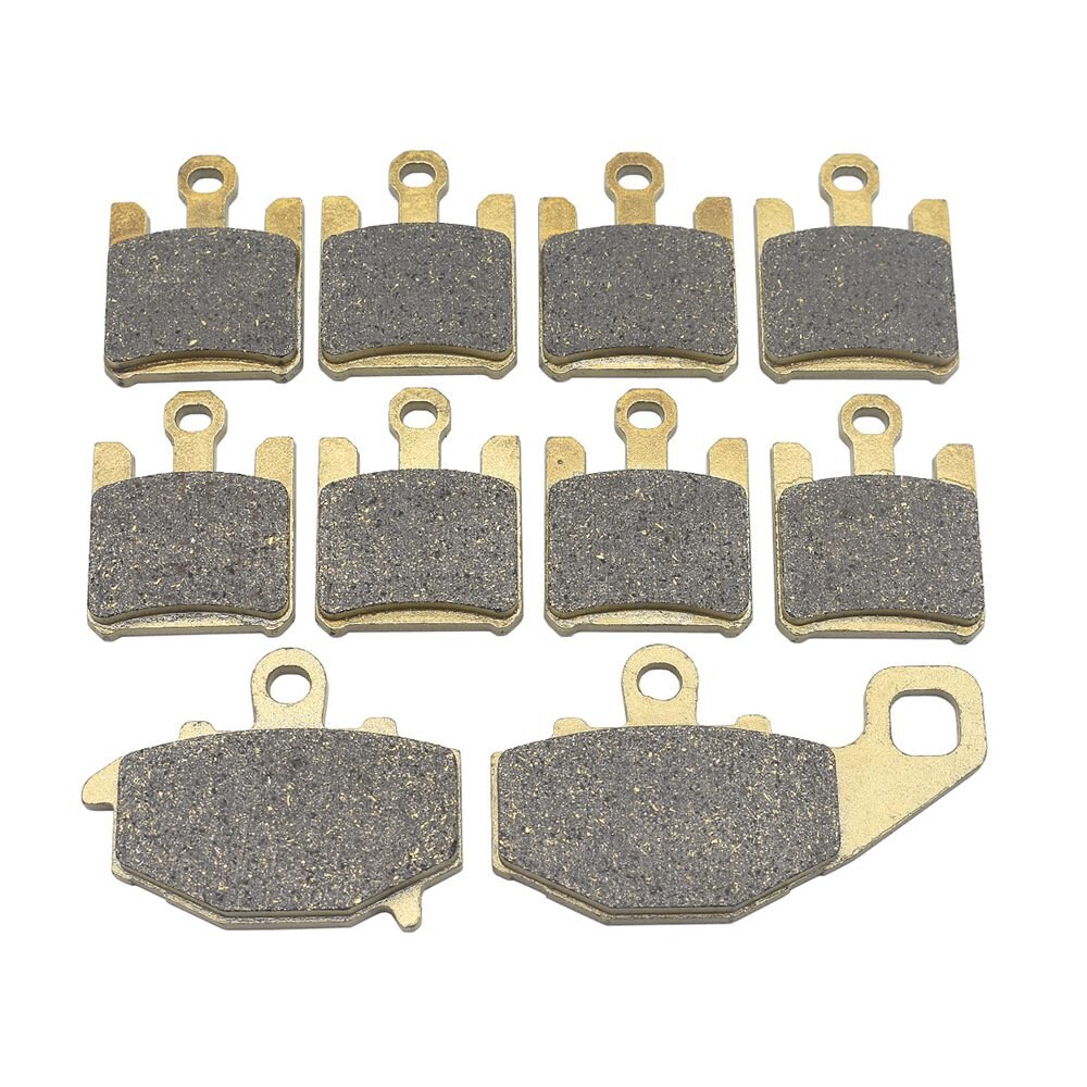 Pastillas de freno delantero y trasero para motocicleta, para Kawasaki Ninja ZX10R, ZX1000, años 2004 a 2007, ZX-6R, ZX636, ZX-6RR, ZX600, ZX, 6R, 636, 6RR, años 2003 a 2006