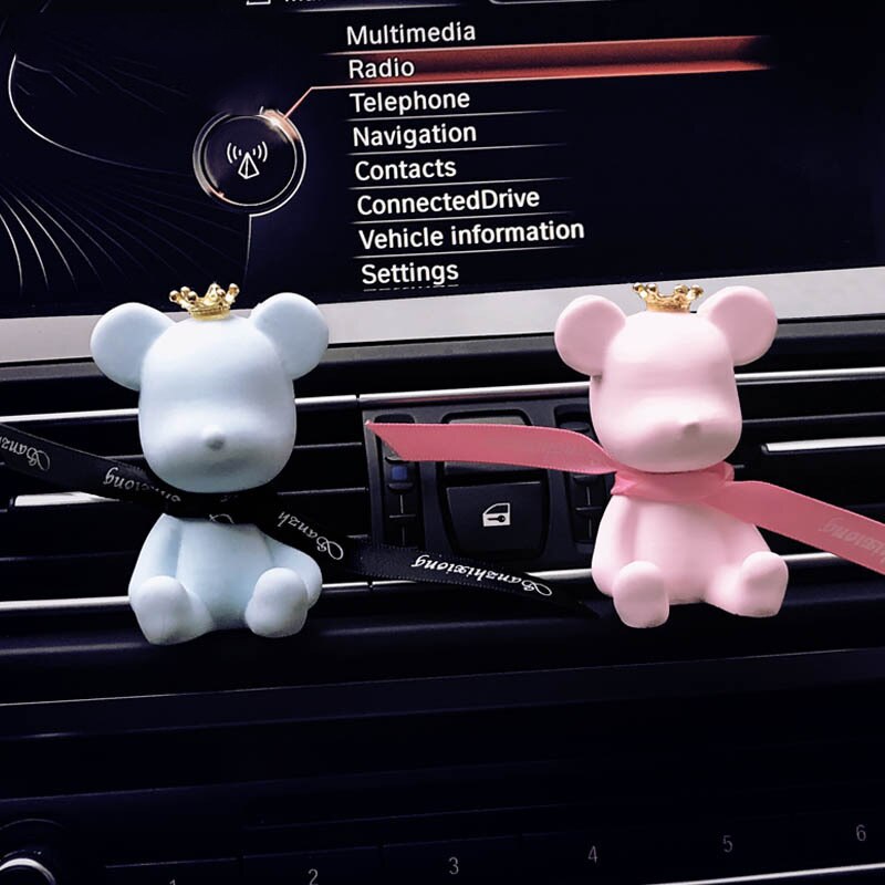 Couronne violence ours parfum siège voiture désodorisant parfum Auto intérieur parfum parfum ornement voiture accessoires décoration