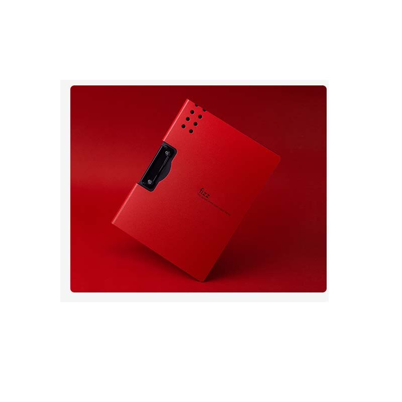 Xiaomi Fizz Horizontal A4 dossier mat Texture Portable Pad Portable stylo plateau épaissir mallette école fournitures de bureau: Red