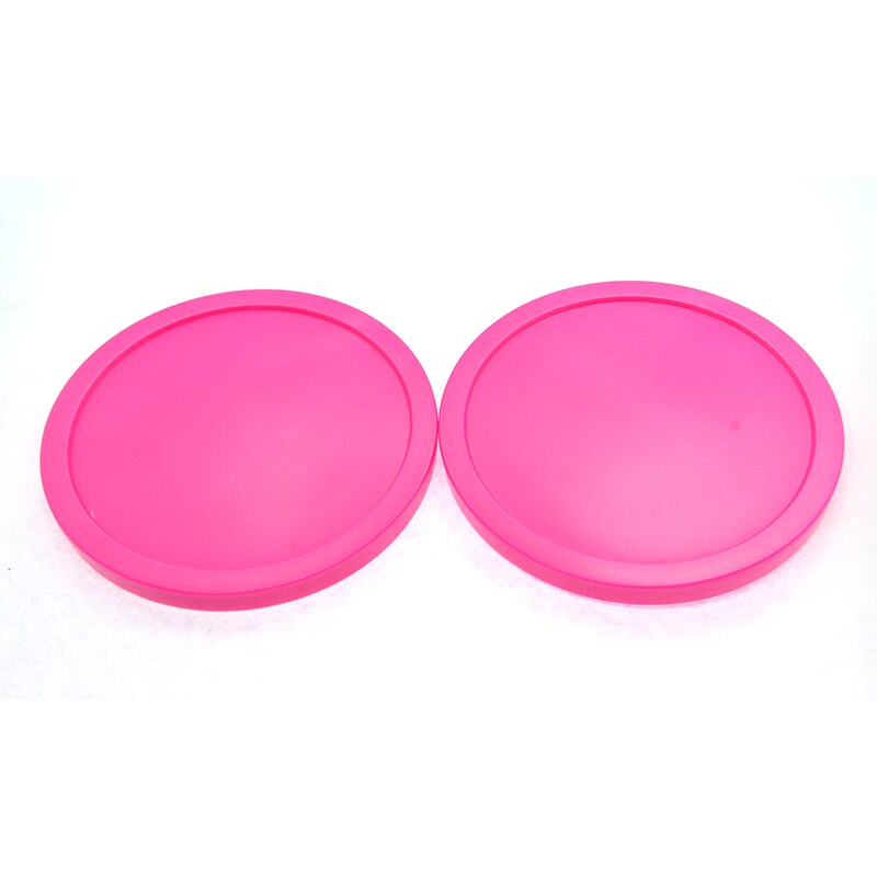 2 uds. Disco de mesa de Hockey de aire rosa, 63mm 2-1/2 "Goaliest, , discos de mesa, accesorios de entretenimiento, 5mm de espesor 60