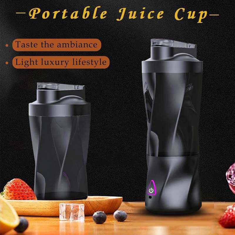IPX7 Wasserdichter Entsafter Smoothie-Mixer-Becher Tragbare wiederaufladbare USB-Mixer Drahtloser persönlicher Hand-Entsafter für den Heimgebrauch