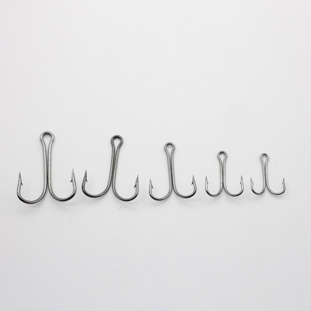 20 Stks/set Duurzaam Gebruik Carbon Steel Vishaken Crank Haak Fly Koppelverkoop Dubbele Haak Voor Lokken Outdoor Vissen Accessoires
