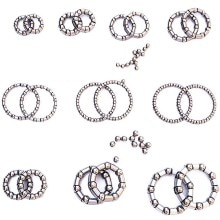 2 kpl polkupyörän pyörän laakerit 7 tyyppiset laakerit pyörän alakiinnike kuulokkeet mtb teräs polkupyörän laakerit tarvikkeet pyöräilyvarusteet