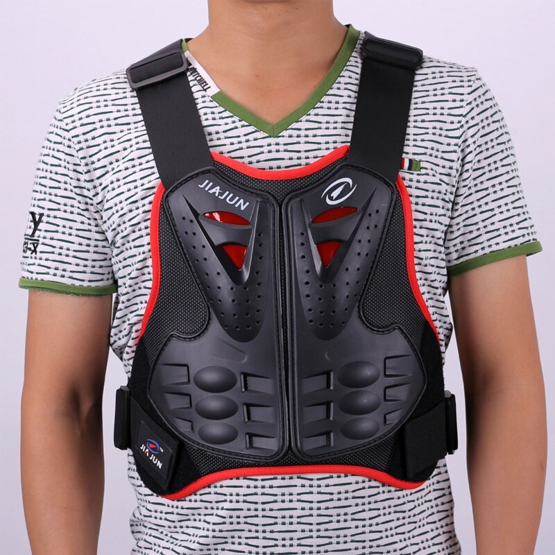 Adult Dirt Bike Body Armor Protective Gear Chest Back Protector Protection Vest