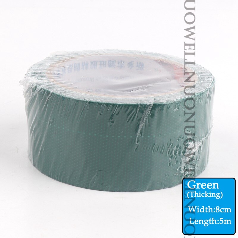 500GSM Dark Green PVC Coated Banner Tarpaulin Outdoor Cargo pile Rainproof Cloth 0.5mm Thicken Animal breeding shed Tarp Cover: Green8cm5m