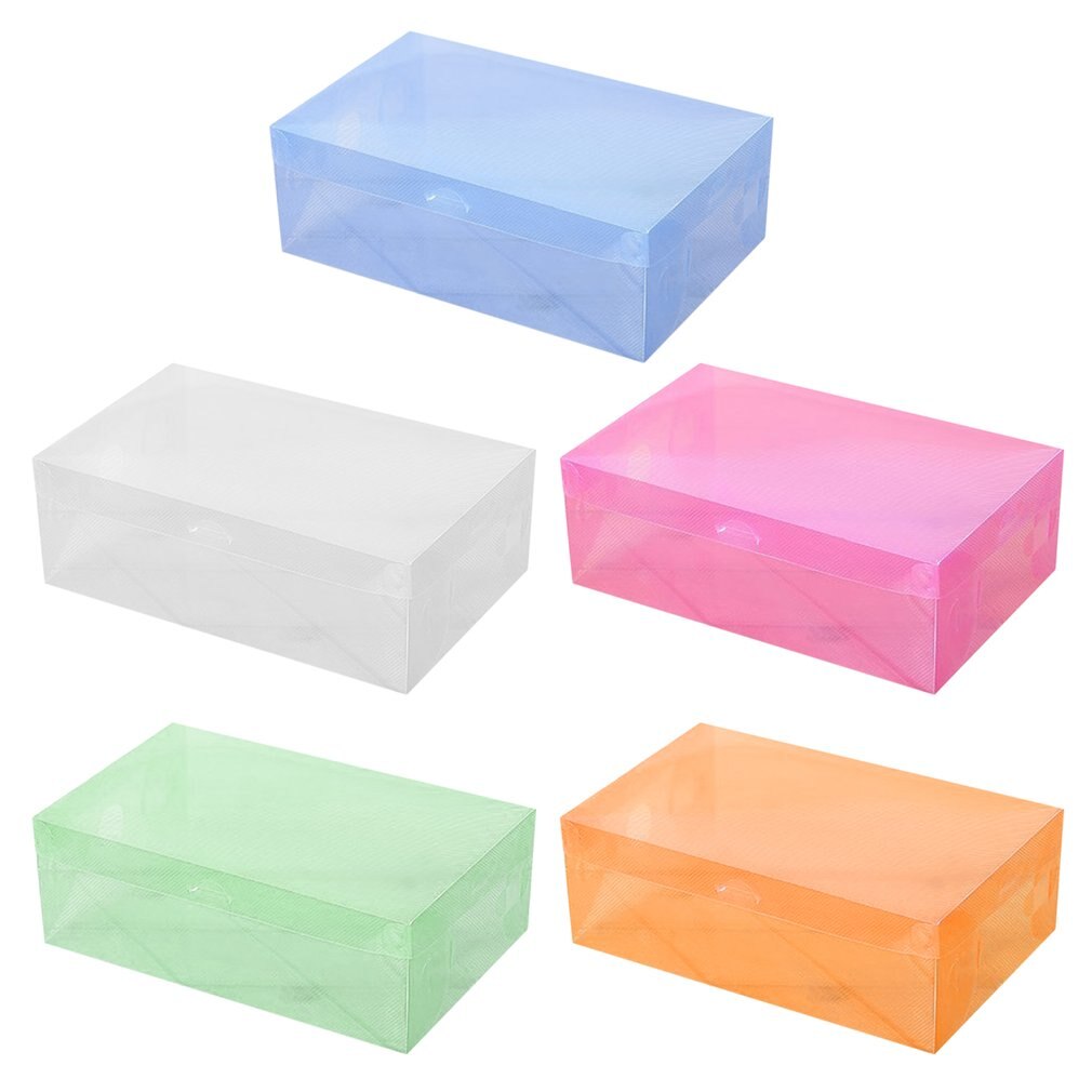 kippen Schuhe Kasten Verdickt transparent Schublade fallen Kunststoff Schuh Boxen Stapelbar Kasten Schuh Veranstalter Schuhkarton lagerung Schuh Gestell