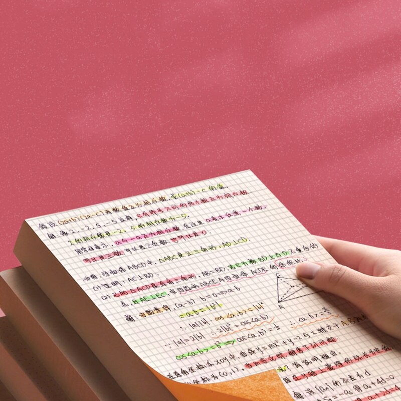 320 Sheets Note Paper Drafting Pad Blank/Lined/Dotted/Grided Eye Caring Paper