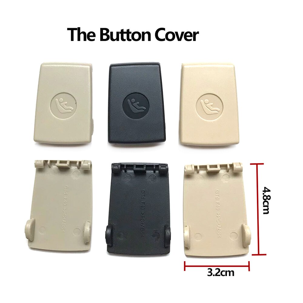 Anclaje Interior de asiento de seguridad para niños, cubierta de conector de botón ISOFIX para BMW 2S F45 F46 X1 F48 F49 X2 F39