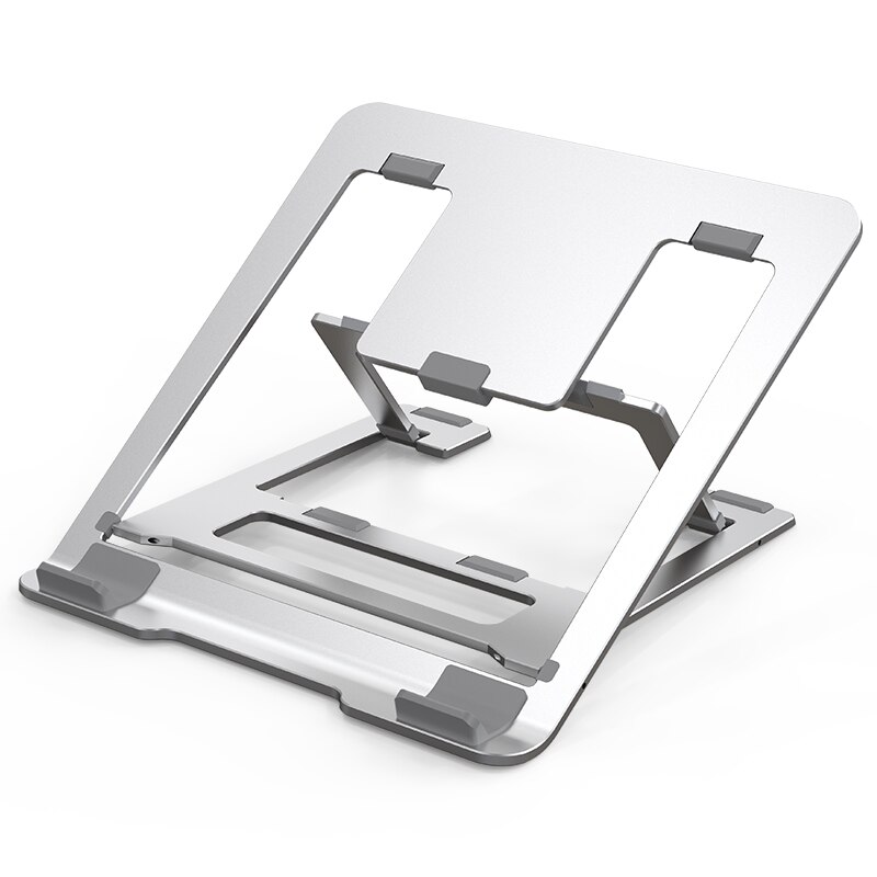 Notebookständer aus aluminiumlegierung, tragbarer magnetischer, faltbarer laptopständerhalter für macbook pro, verstellbare computer-kühlhalterung: Default Title