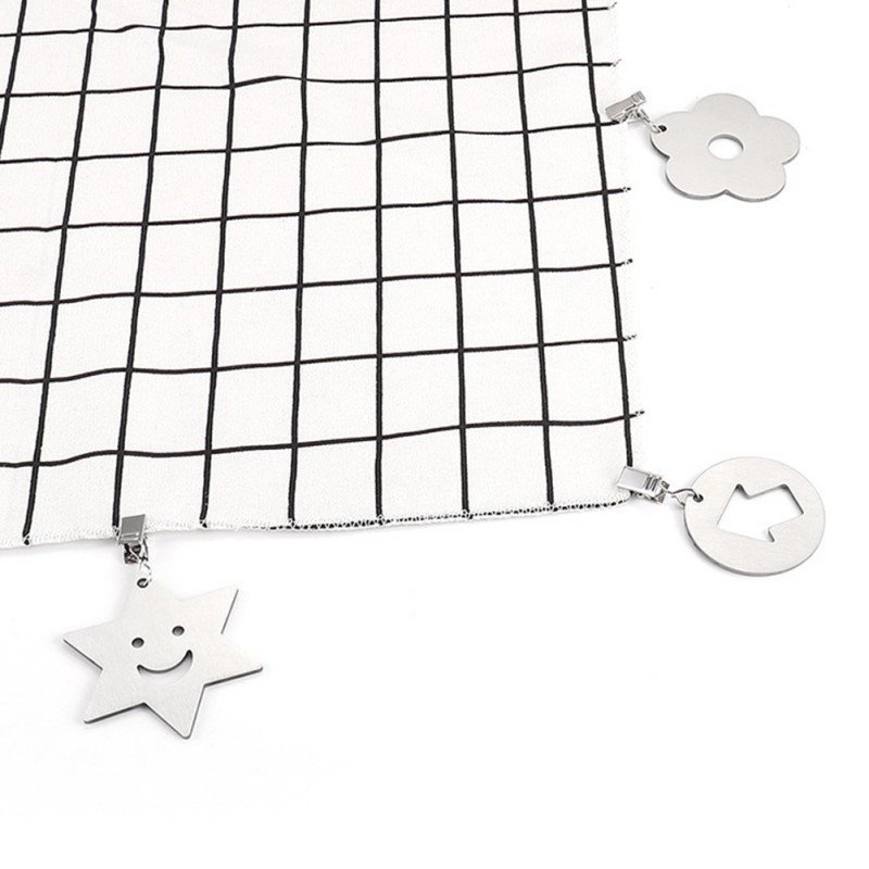 Tablecloth Weights With Metal Table Clip Weights Clamps For Outdoor DIY Hanging Cloth Party Garden Picnic Table Covers Decorat*