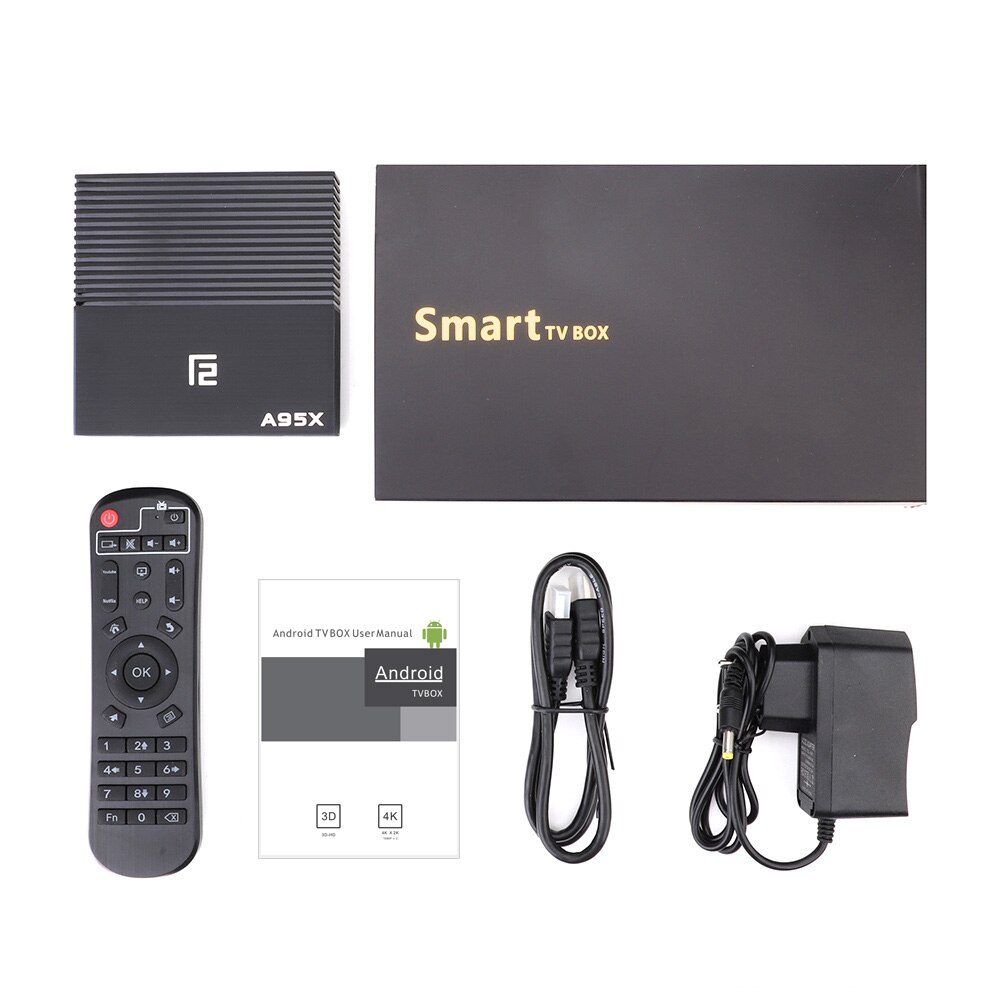 A95X F2 Network TV Box S905X2 Android 9.0 TV BOX 4G / 64G WiFi BT Set-top Box