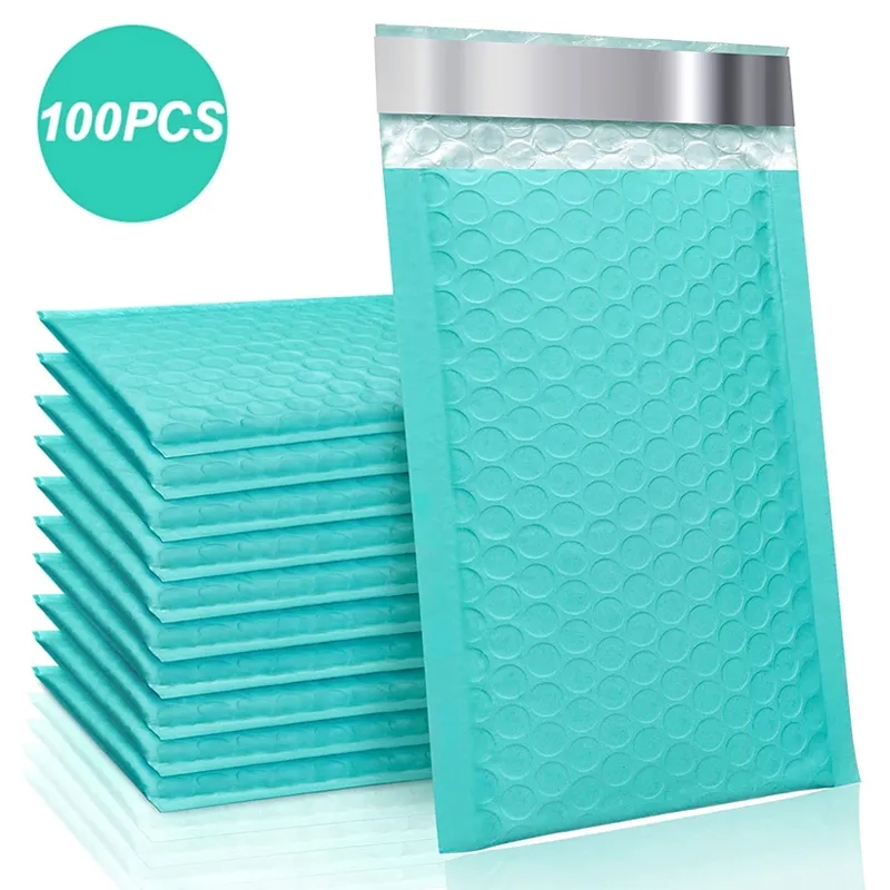 100 bubble mailers for small businesses, shipping bags for bubble wrap, courier envelopes, delivery packages, shipping bags