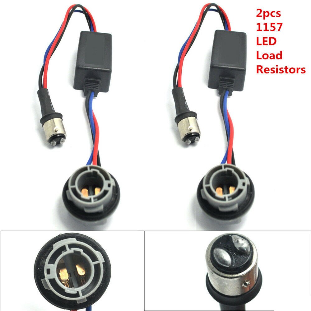 2pcs 1157 LED Light Decoder Light Bulb Warning Can... – Grandado