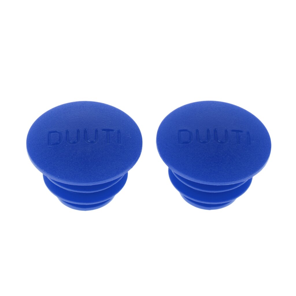 1 Pair Bike Handlebar Bar End Plugs Caps PE Bicycle Parts for Mountain BMX MTB Cycling 7 Colors 27mm