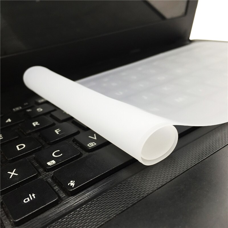 Waterdichte Laptop Toetsenbord Beschermende Film 15 Tot 17 Inch Siliconen Transparante Notebook Computer Toetsenbord Stofdicht Film