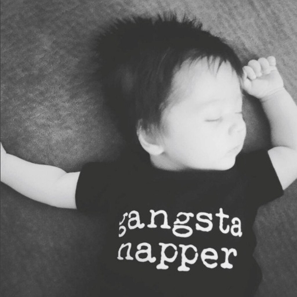 ARLONEET 0-24 Months Baby Boy Girl Rompers Letter Jumpsuit for Newborn infant romper summer Clothes Outfits J0606