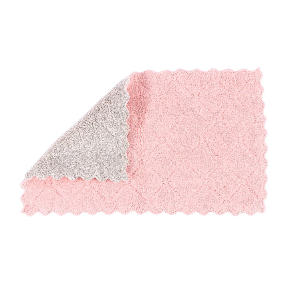 Kök praktisk superabsorberande städduk avtorkning trasa diskhandduk tålig diskbänk mikrofiber städtrasor: A