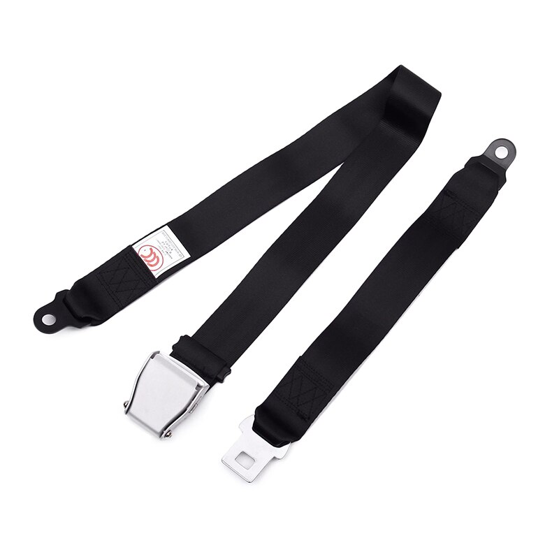 Aluminum aircraft two-point seat belt Aircraft two-point binding belt Seat belt All metal belt: Default Title