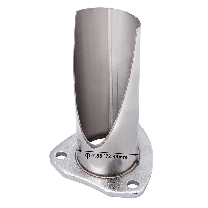 3 Inch Electric Stainless Exhaust Cutout with Remote Control with Be Cut Pipe Exhaust Cut Out Kit Car Complete Installations