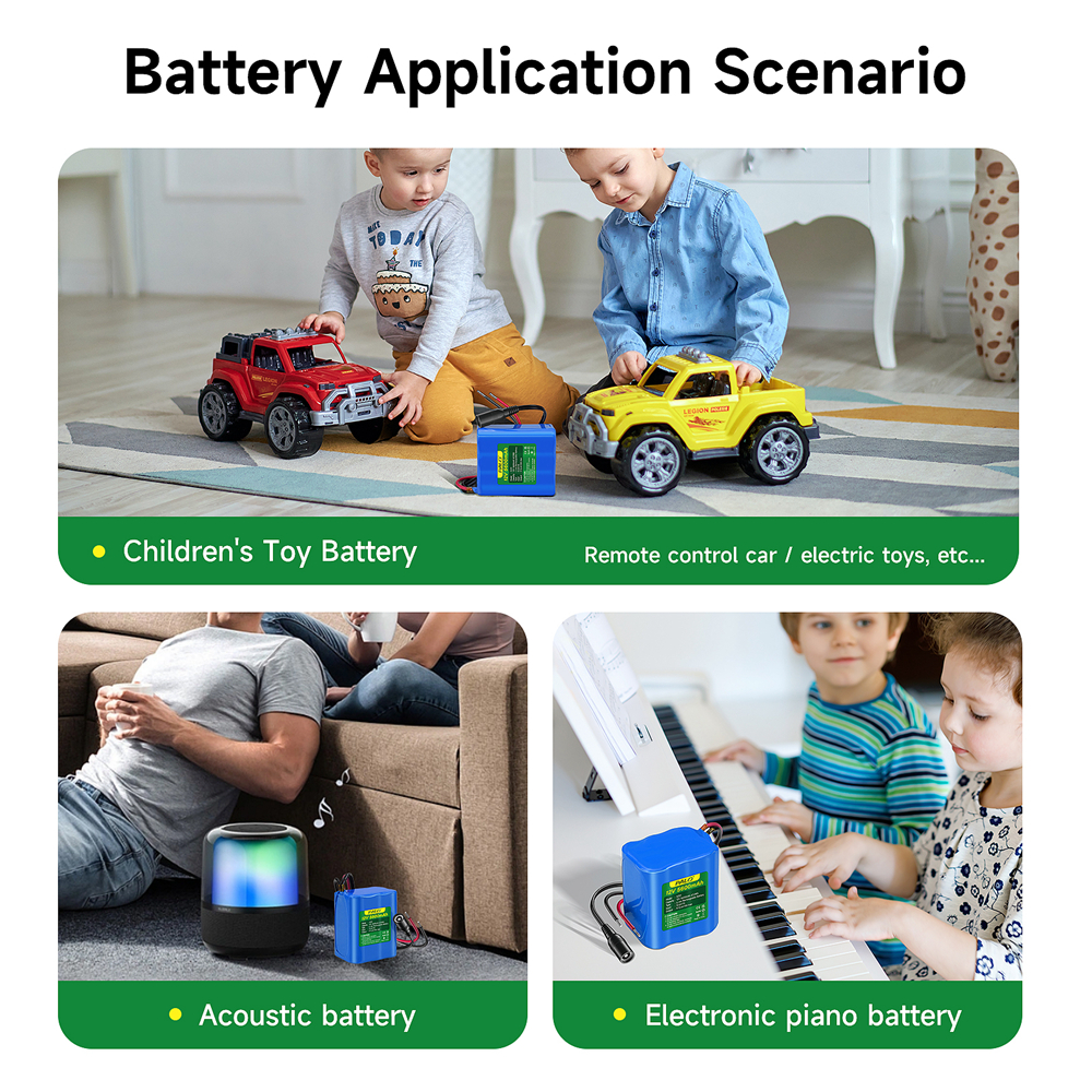 PALO 12V 5.6Ah batería recargable de iones de litio 5600mAh batería portátil para dispositivos de 12V, coche RC, barco, Robot, DlY + cargador