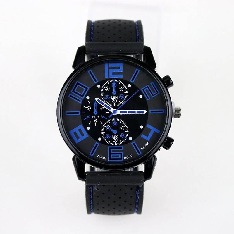 Sport Men's Ultra Thin Watches Men Business Stainless Steel Quartz Watch Relogio Masculino reloj hombre: Blue