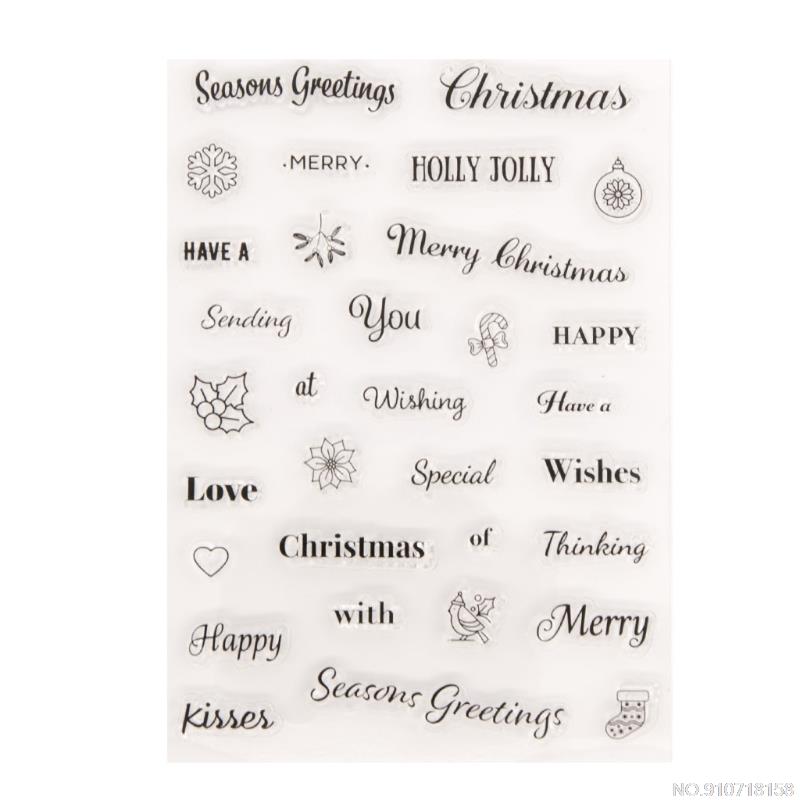 Muzieknoot Siliconen Clear Seal Stempel Diy Scrapbooking Embossing Fotoalbum Papier Card Craft Art O27 20: 8