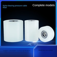 Nylon Lager Wiel/Katrol/Wielen, Schuifdeur Clip, Positionering Gids Spoor Wiel, Met Lager, stabiel, Duurzaam