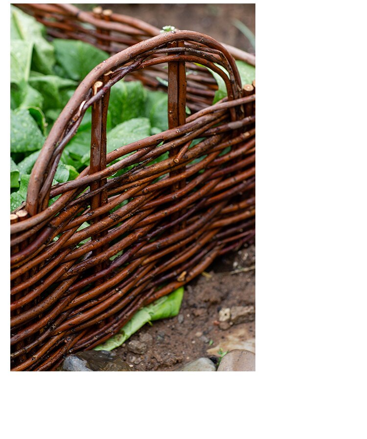 outdoor decor handcrafted wicker fence