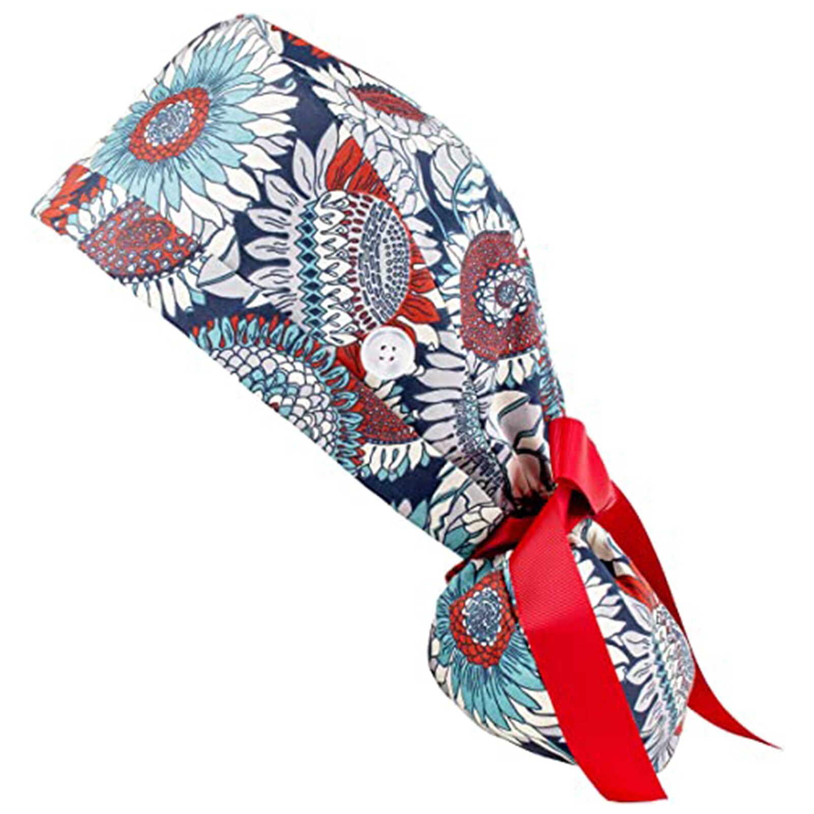 Sweat-absorbent Adjustable Women Cap Sweatband Surgery Hat Men Nurse Hair Cap Uniform Accessories Scrubs Cap