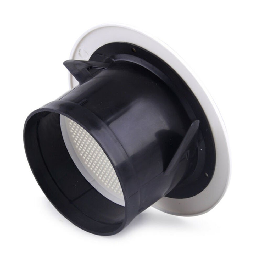 1pc Air Ventilation Cover Round Ducting Ceiling Hole Abs Air Vent Grille Louver Kitchen Bath Air Outlet Fresh System